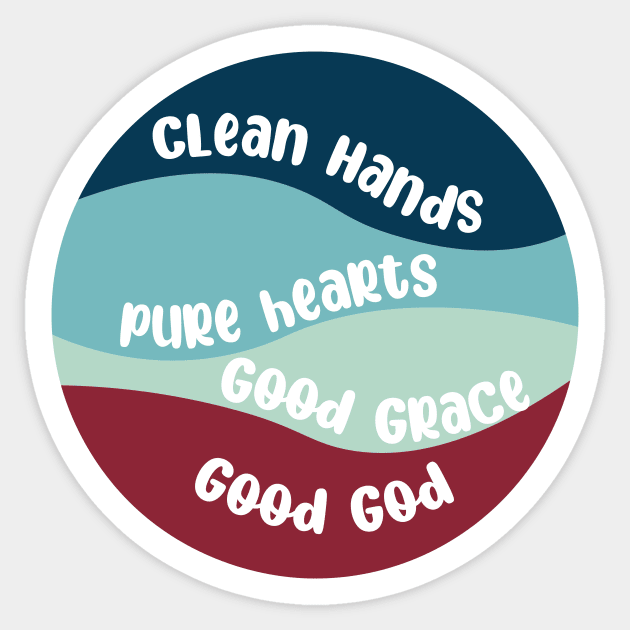 Good Grace Song Lyrics Sticker by PricklyPixel
